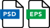 psd、epsファイル
  ［Photoshop］